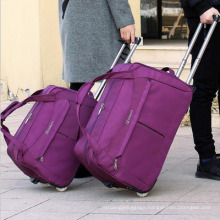 Wholesale Luggage Bag Trolley Duffle Bag Rolling Suitcase Carry on Travel Bag with Wheels Trolley Bag